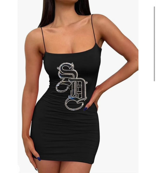 Blk/Silver SD Dress